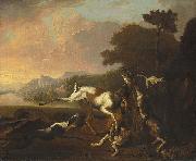 Abraham Hondius The Deer Hunt painting